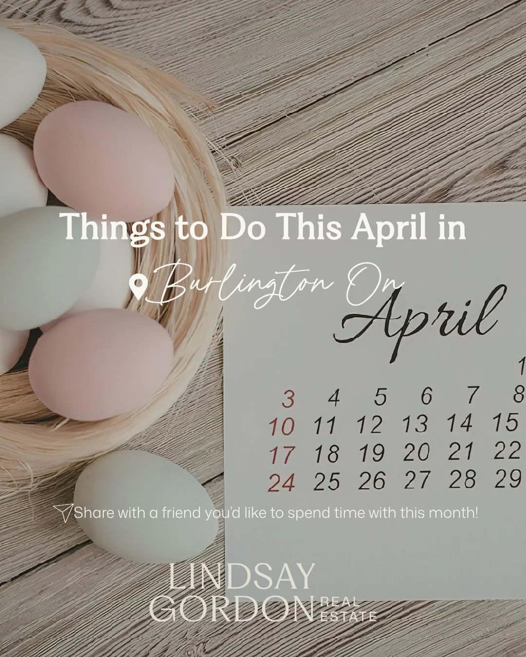 What do you have planned for April in Burlington? 🌷

With spring finally here, there&rsquo;s so much happening,  from Easter fun and local markets to family outings and unique experiences around the city. And with a few nicer days finally here, it&r