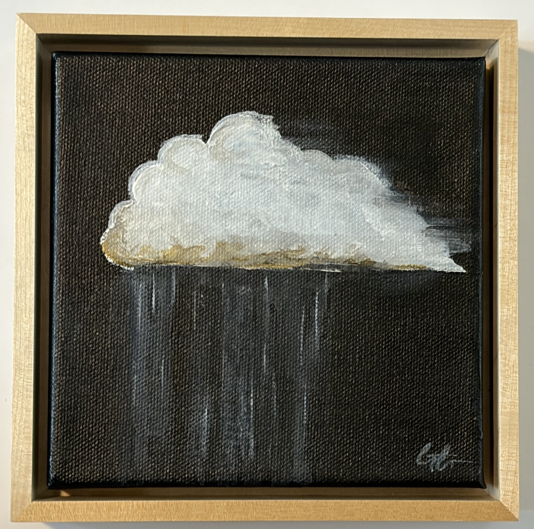 Cloud Series #2 | Original Painting 6x6 Acrylic |