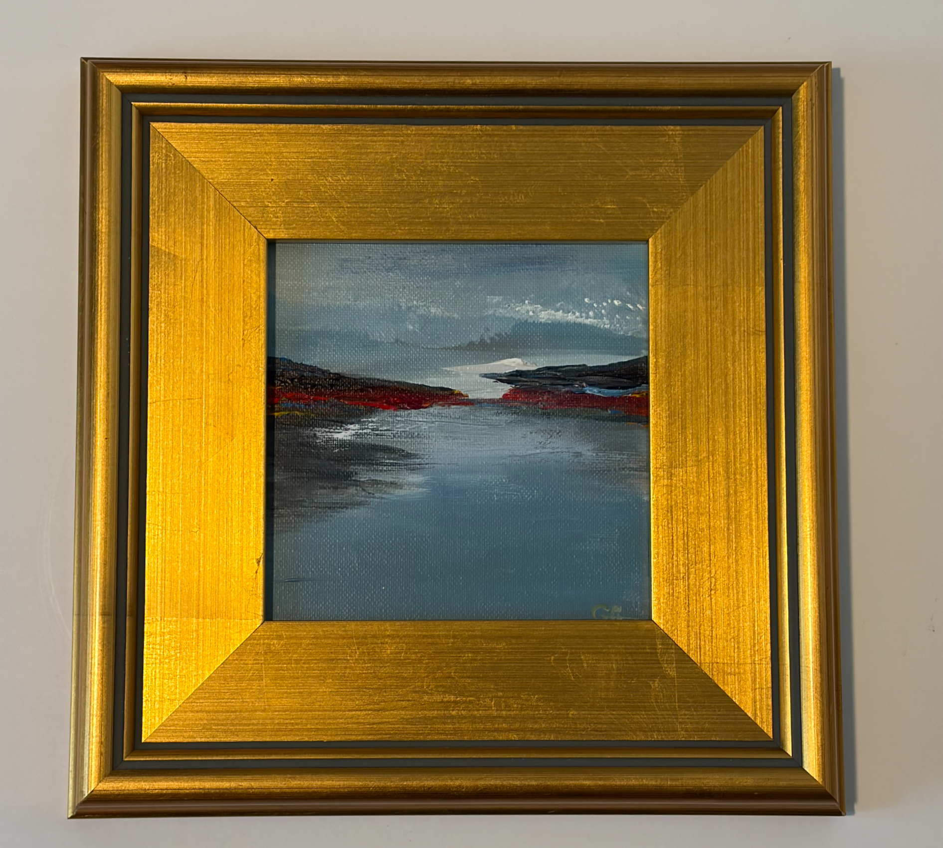 Morning Mist | 6x6 | Original Acrylic Painting on Canvas