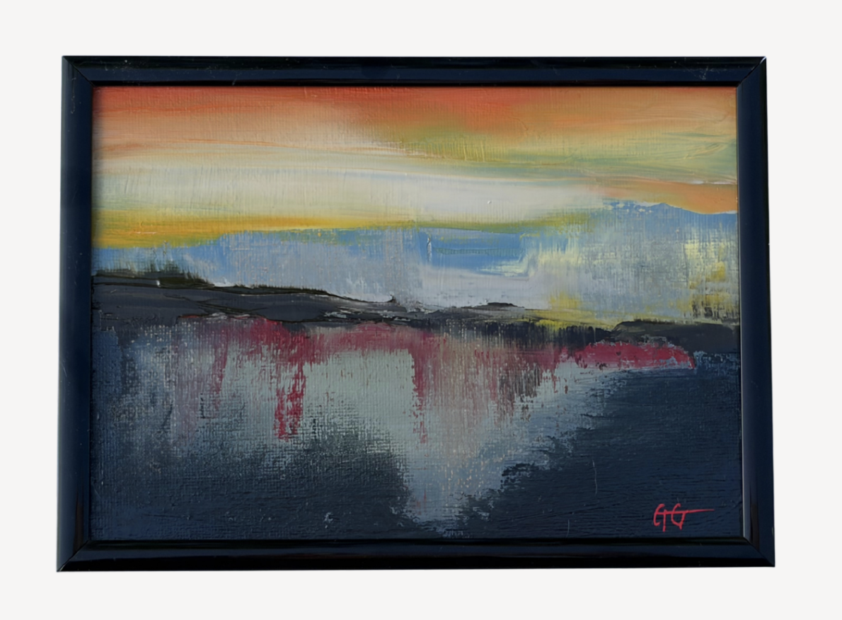 Golden Still | 5 × 7 inches