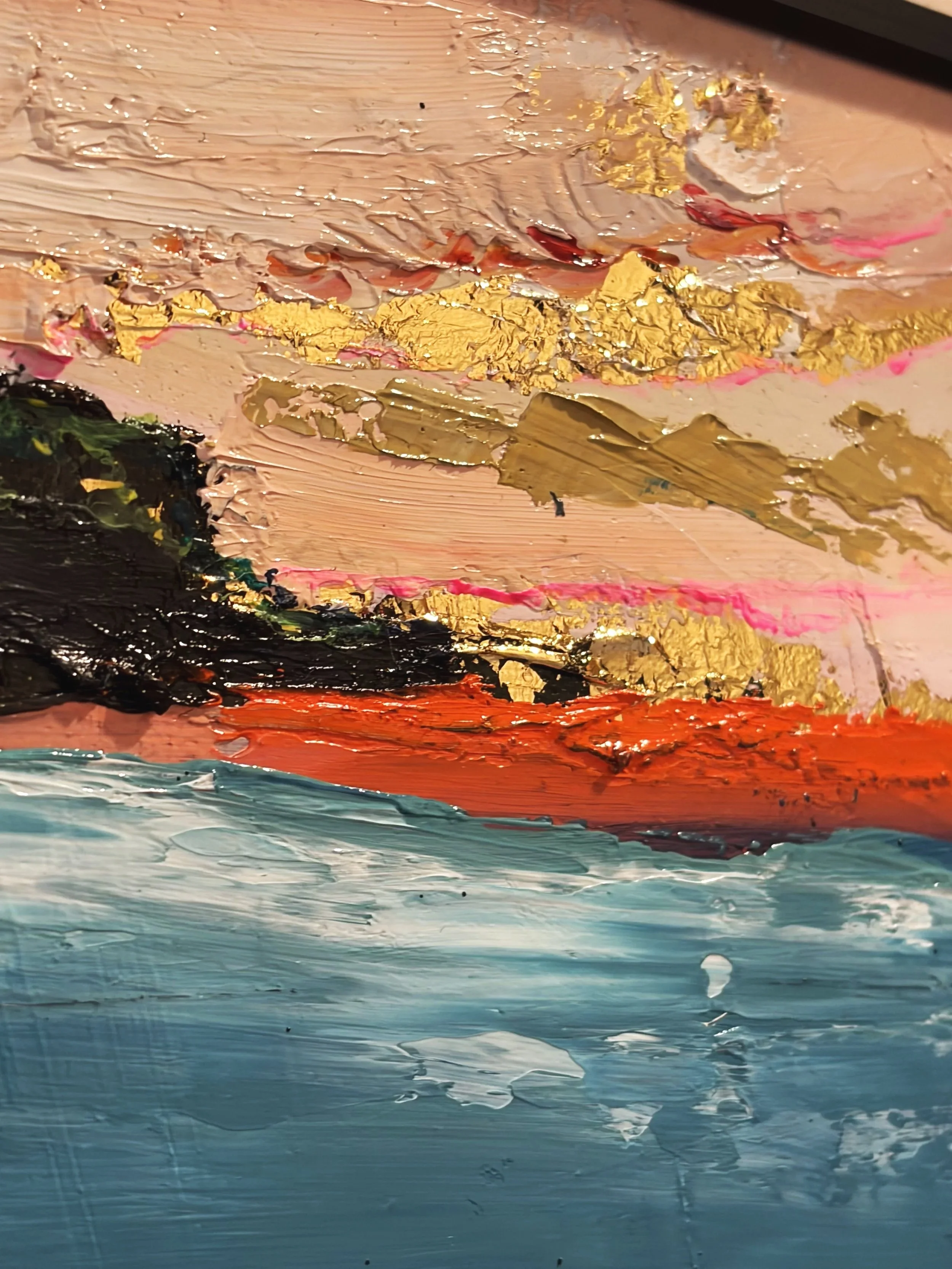 GeorginaGilmore, oil painting, mini oil painting, El dorado hills CA