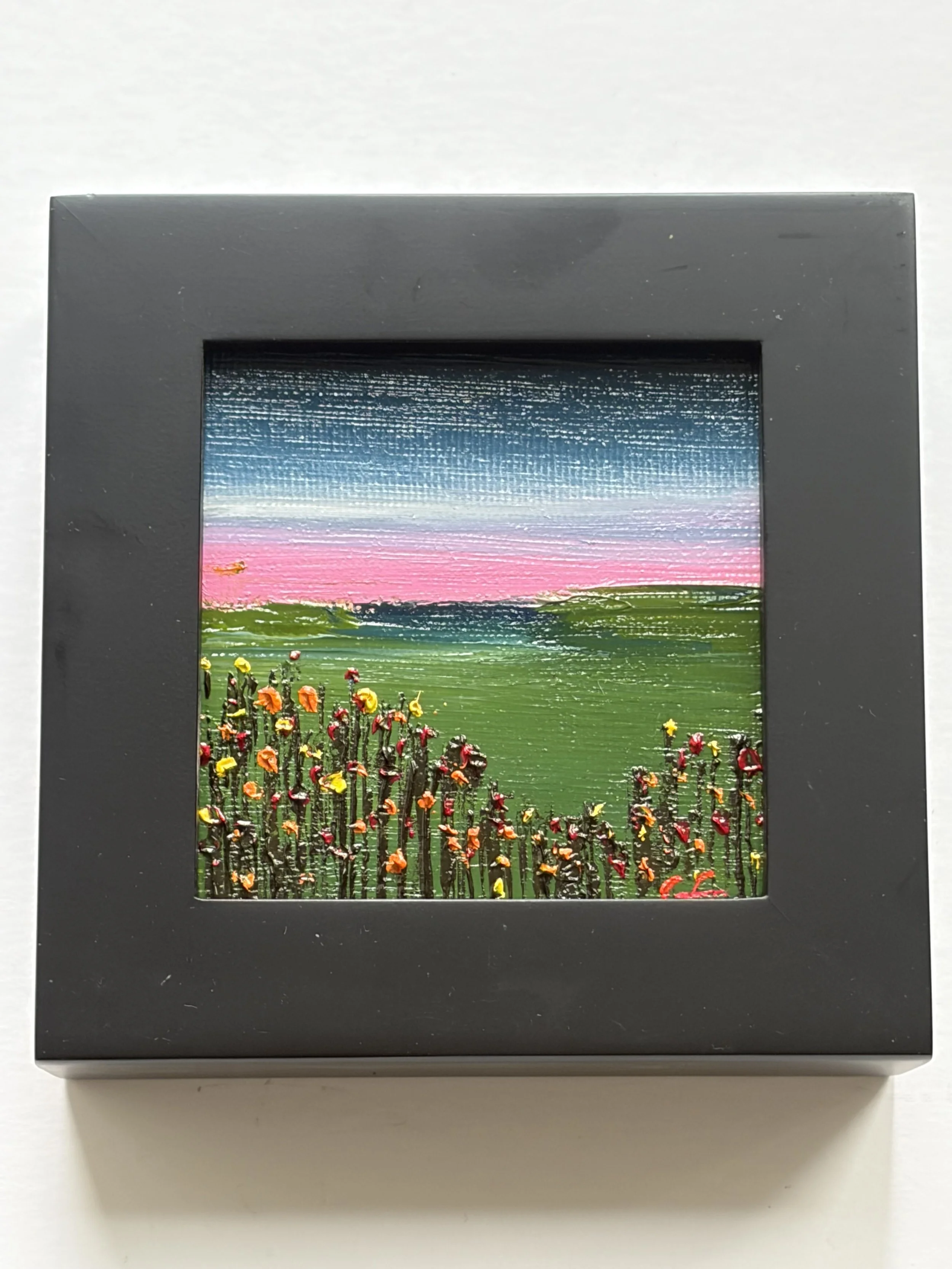 Baby Pink Sunset | 3x3