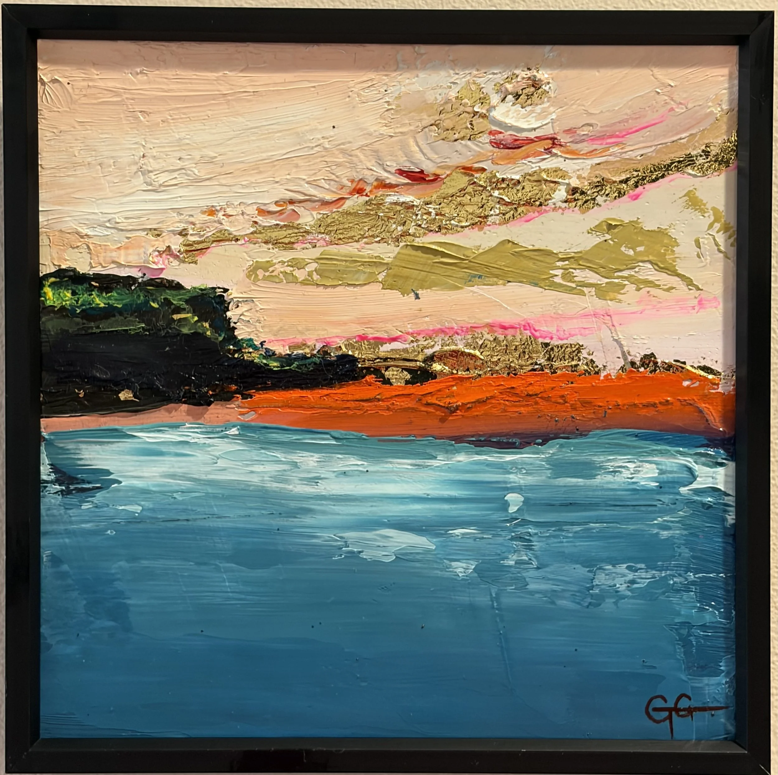 GeorginaGilmore, oil painting, mini oil painting, El dorado hills CA