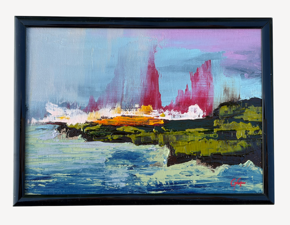 Shoreline Shift | 5 × 7 inches