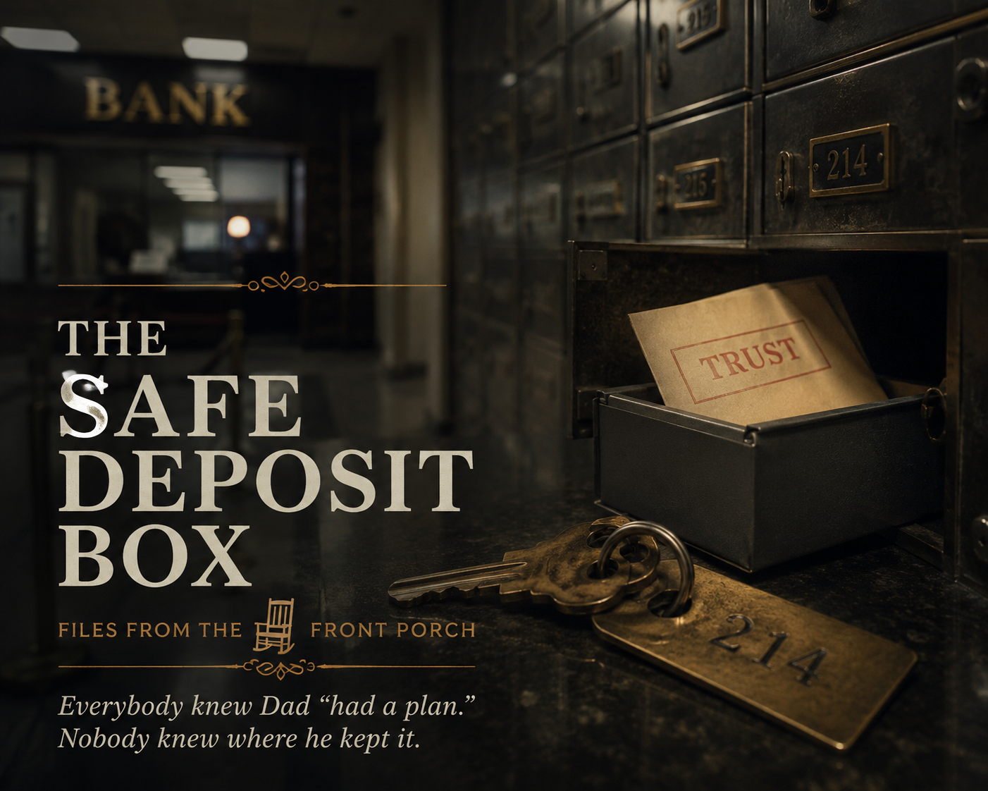 THE SAFE DEPOSIT BOX