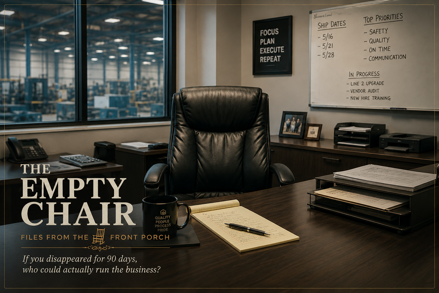 THE EMPTY CHAIR