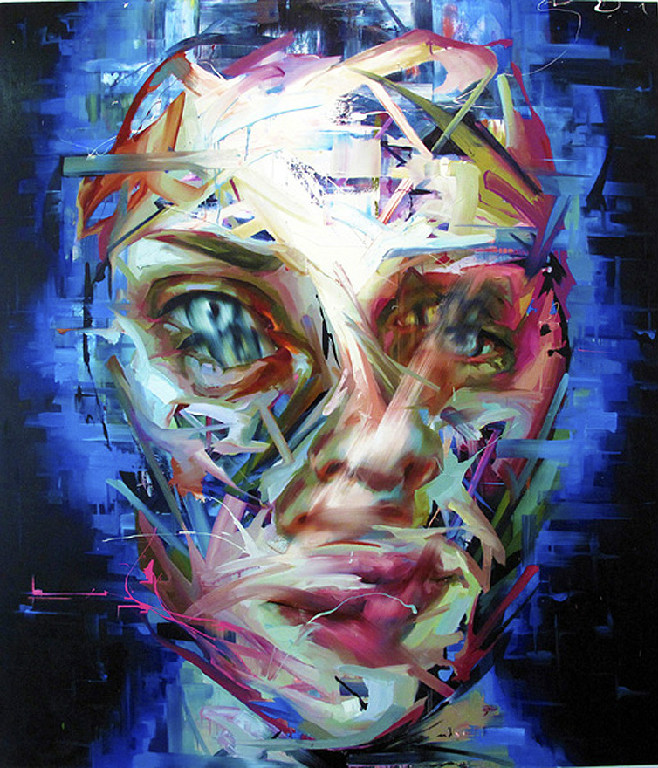 Spaceboy, 2009, Oil on canvas, 96 x 84 inches | 243.8 x 213.4 cm