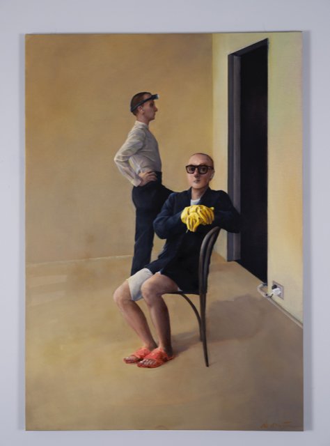 Crypto Craze, 2022

Oil on canvas

74.8 x 51 in | 189 x 129 cm