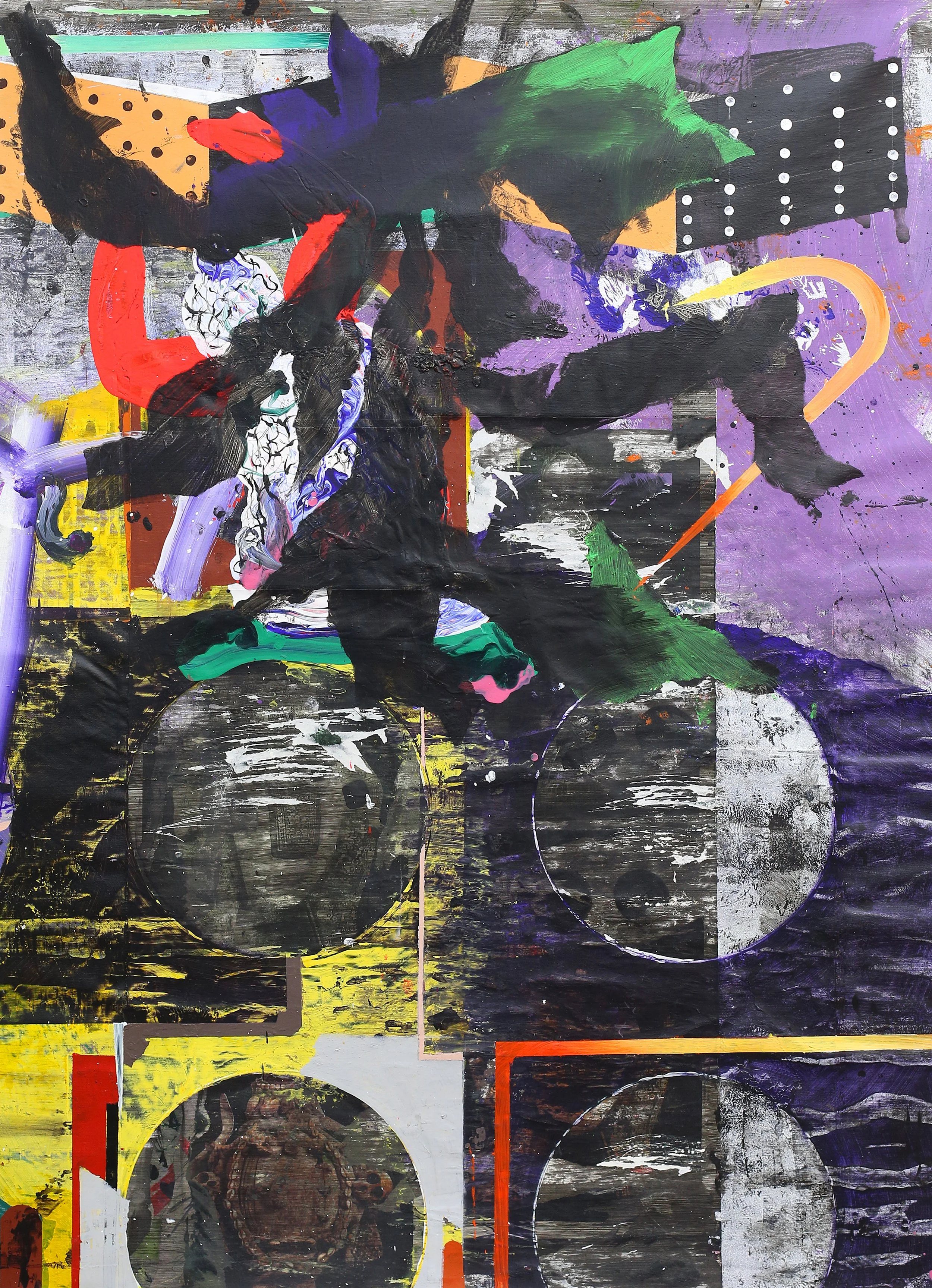 Untitled,

Mixed media on canvas, 2023

53.94 x 39.37 in | 137 x 100 cm