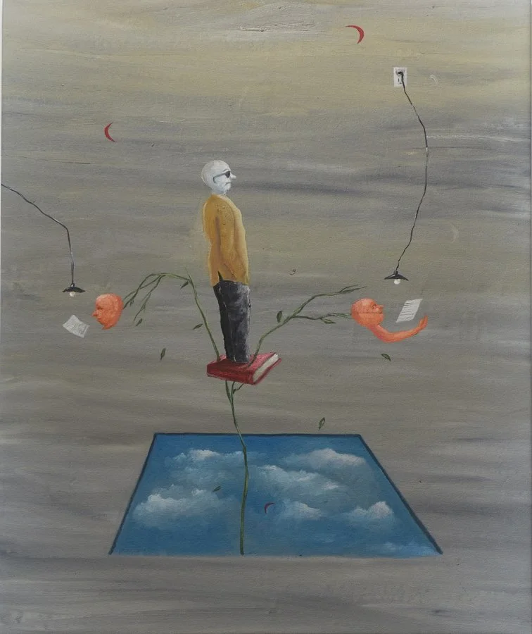 En Medio De Una Lectura,

2023,

Oil on canvas,

66 x 81 cm | 32 x 26 in
