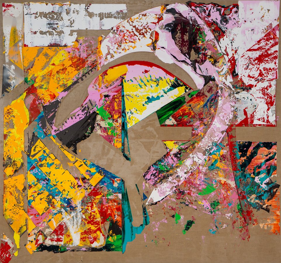 New Calakota
Acrylic on linen
90 x 96 in |229 x 244 cm
2016