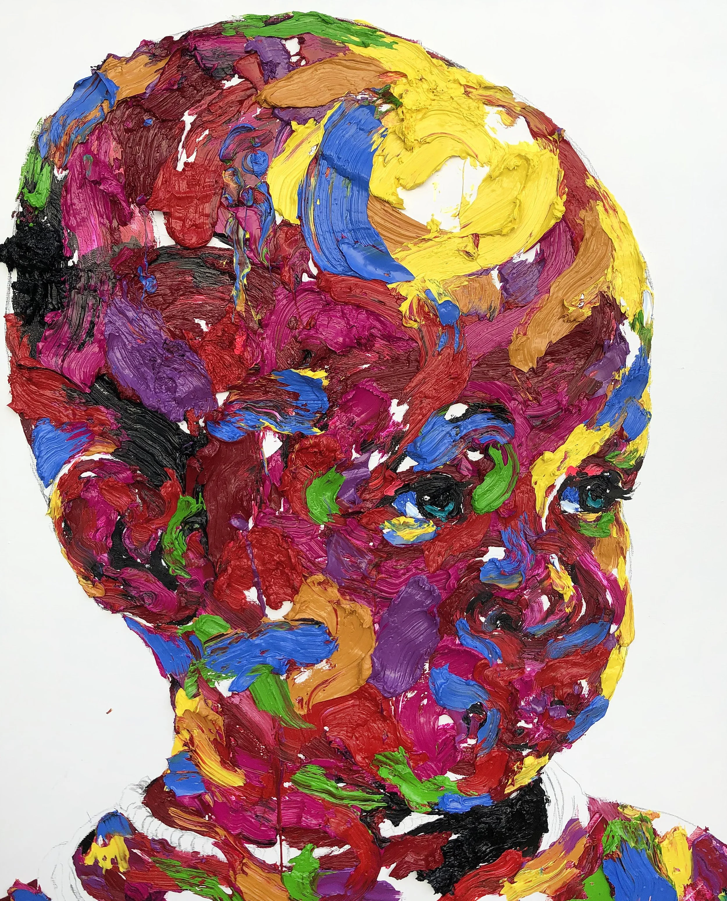 Untitled [20p05],

2021

Oil on canvas

63.7 x 51in | 162 x 130 cm