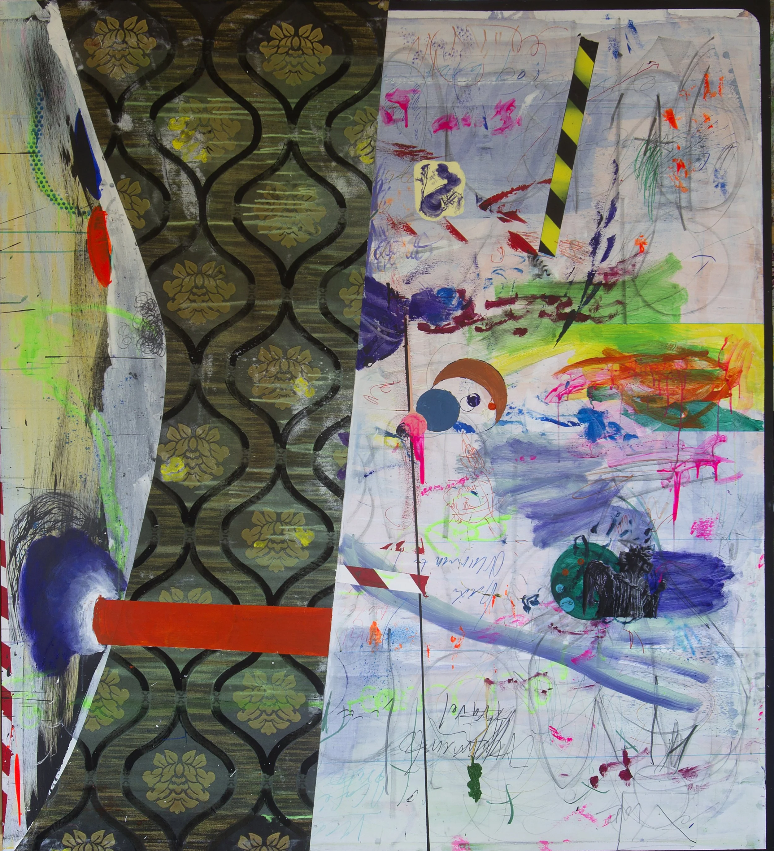 Memórias e Fantasias,

Mixed media on canvas, 2017 - 2019

78.74 x 70.87 in | 200 x180 cm