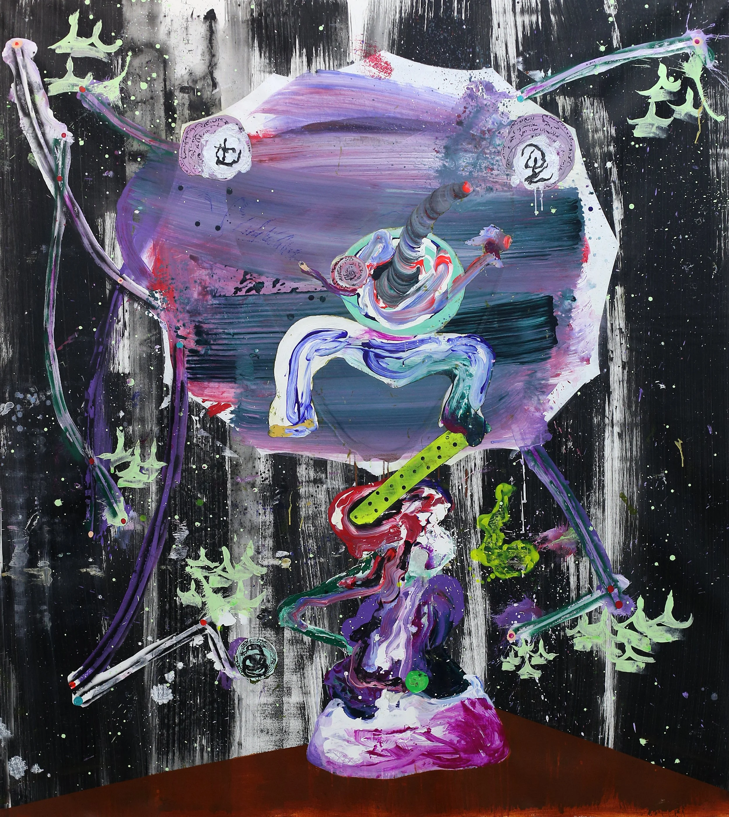 Untitled,

Mixed media on canvas, 2022

78.74 x 70.87 in | 200 x 180 cm