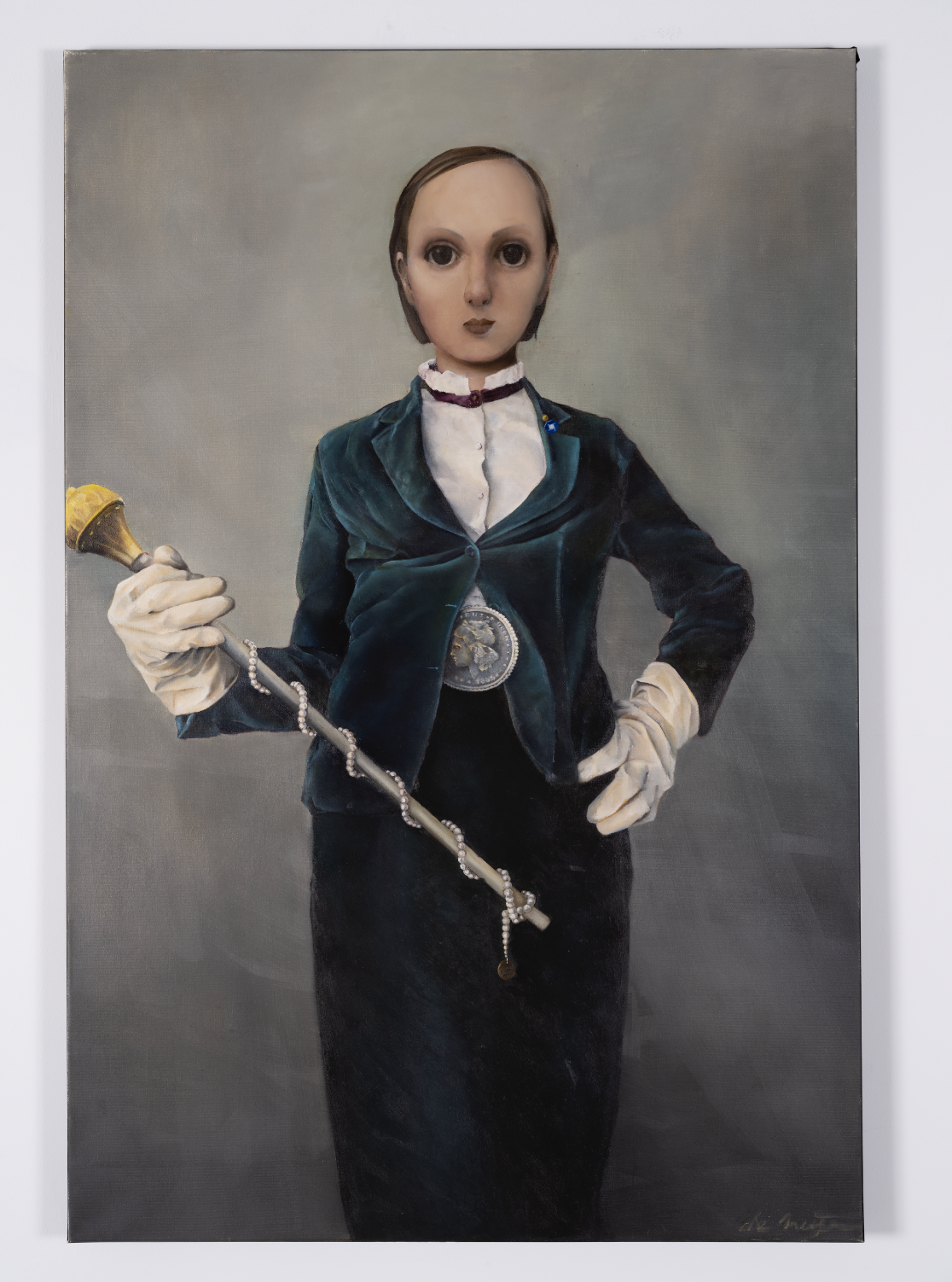 Power Play, 2021
Oil on canvas
49 x 59 in | 124.5 x 150 cm