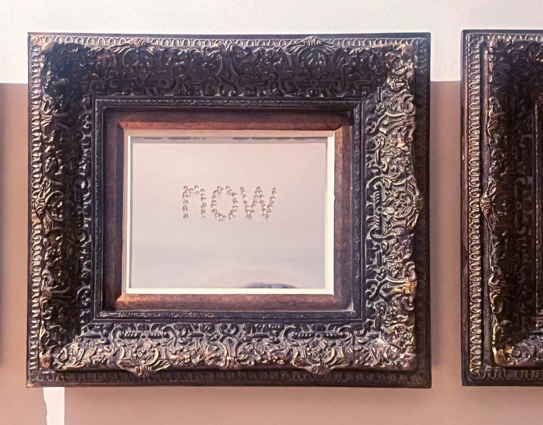 Imagine You Are Now Cool,

2015,

acrylic glass, epoxide resin, historical frames, thonet cinema chairs 192O

21O x 18O x 4O cm