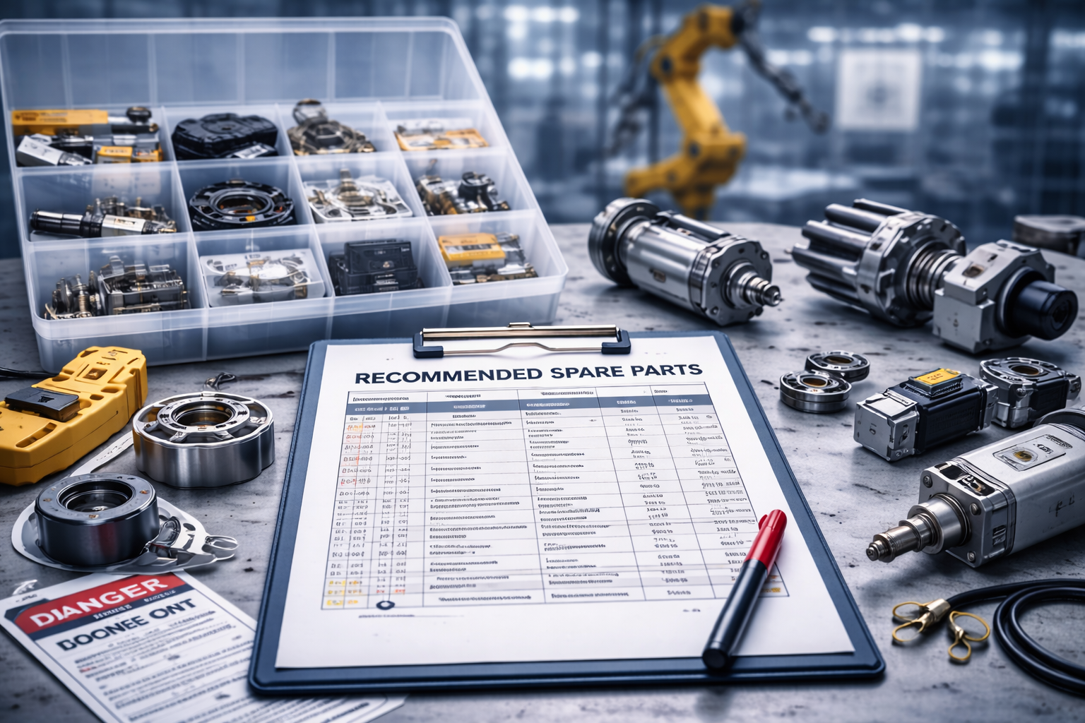 Recommended Spare Parts