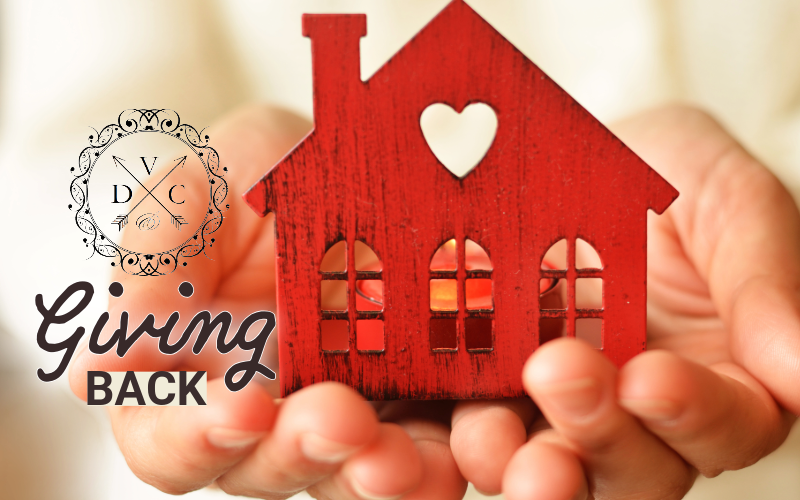 Giving back or charity.