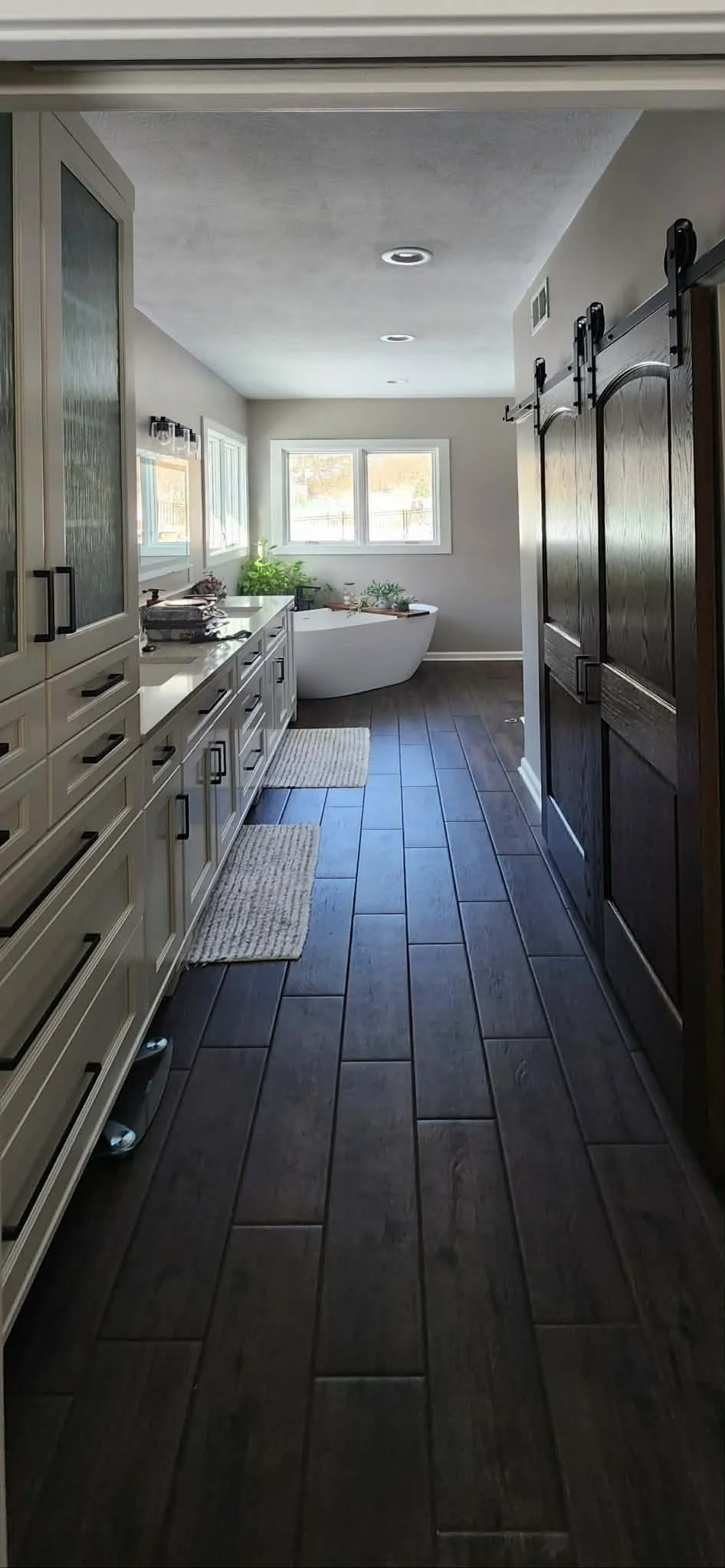 Bathroom remodel project.