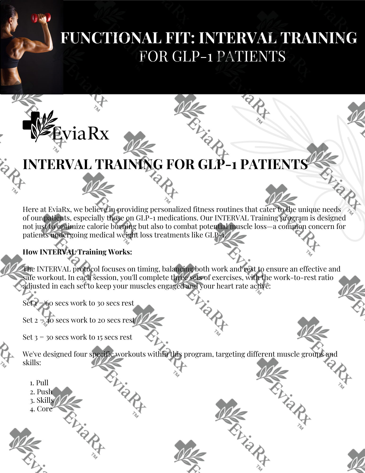 Evia Train™ Month 5 - Interval Training