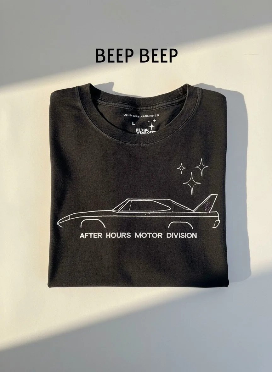 After Hours_Car Collection Graphic Tee_Long Way Home Tee