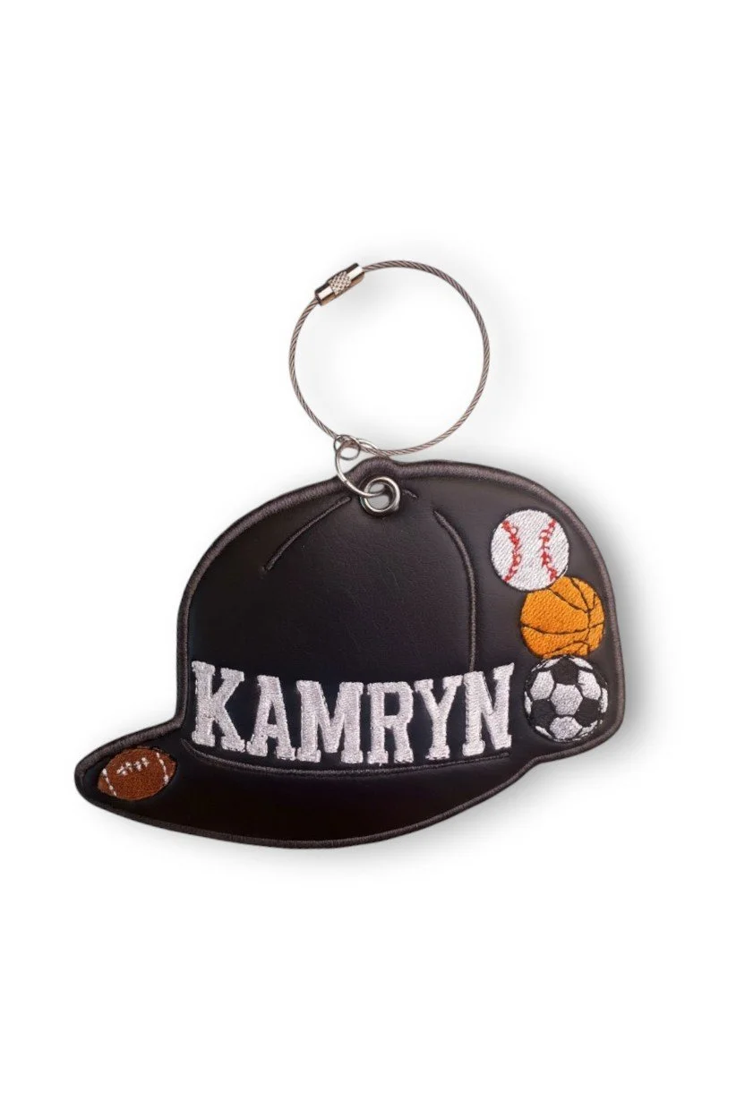 the Sport Hat Bag Charm