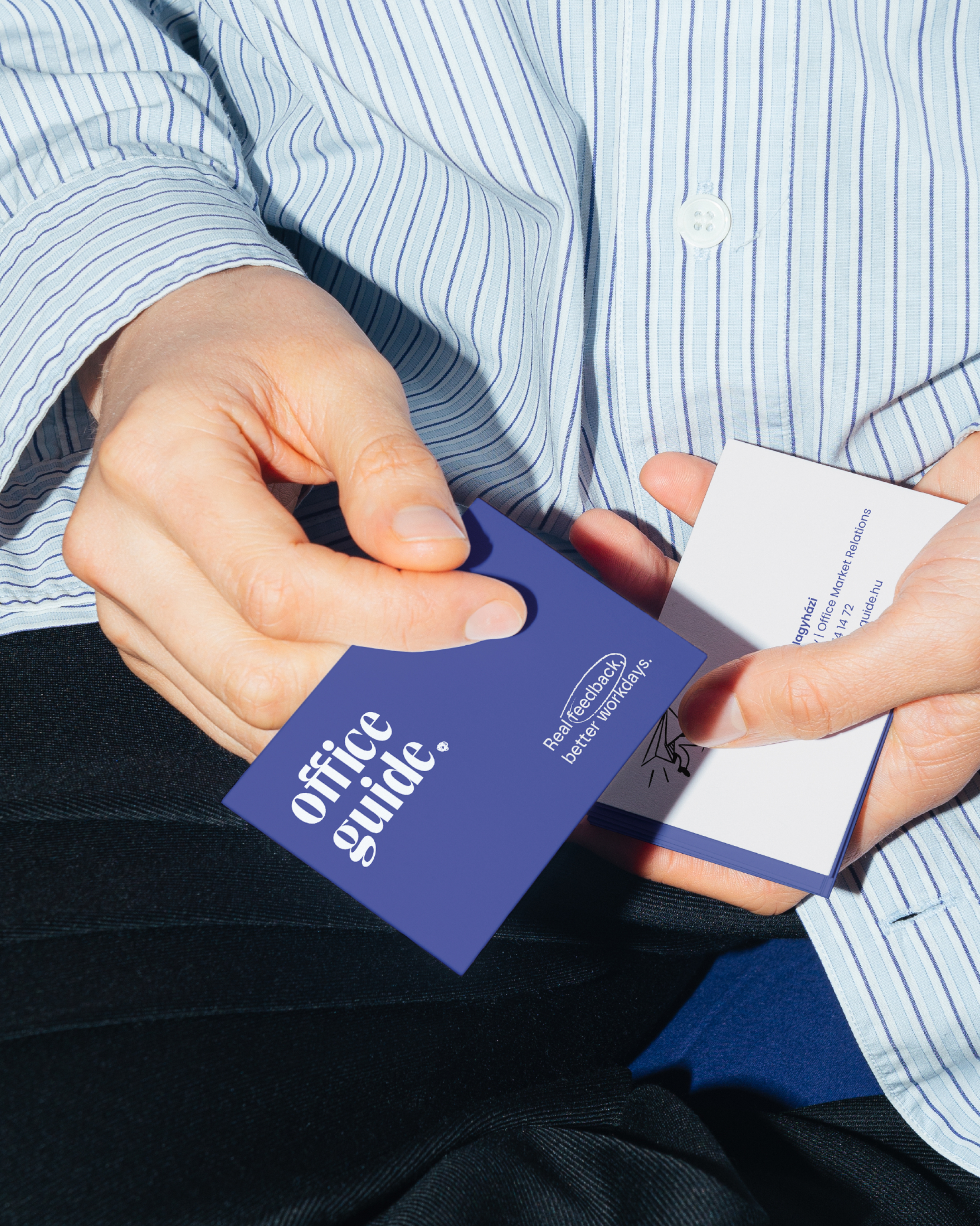 officeguide pass in hand