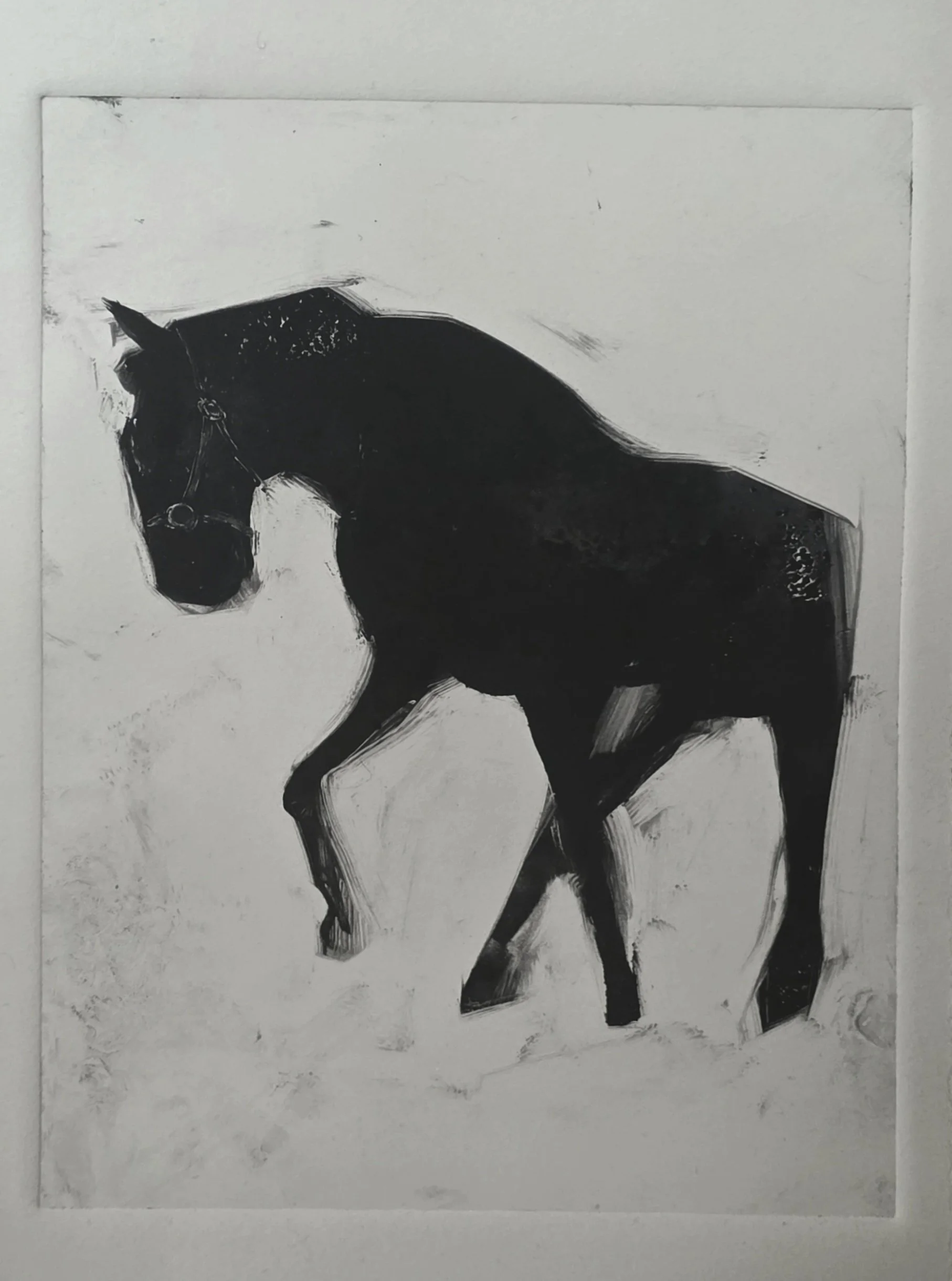 Untitled(Monoprint; 2024)