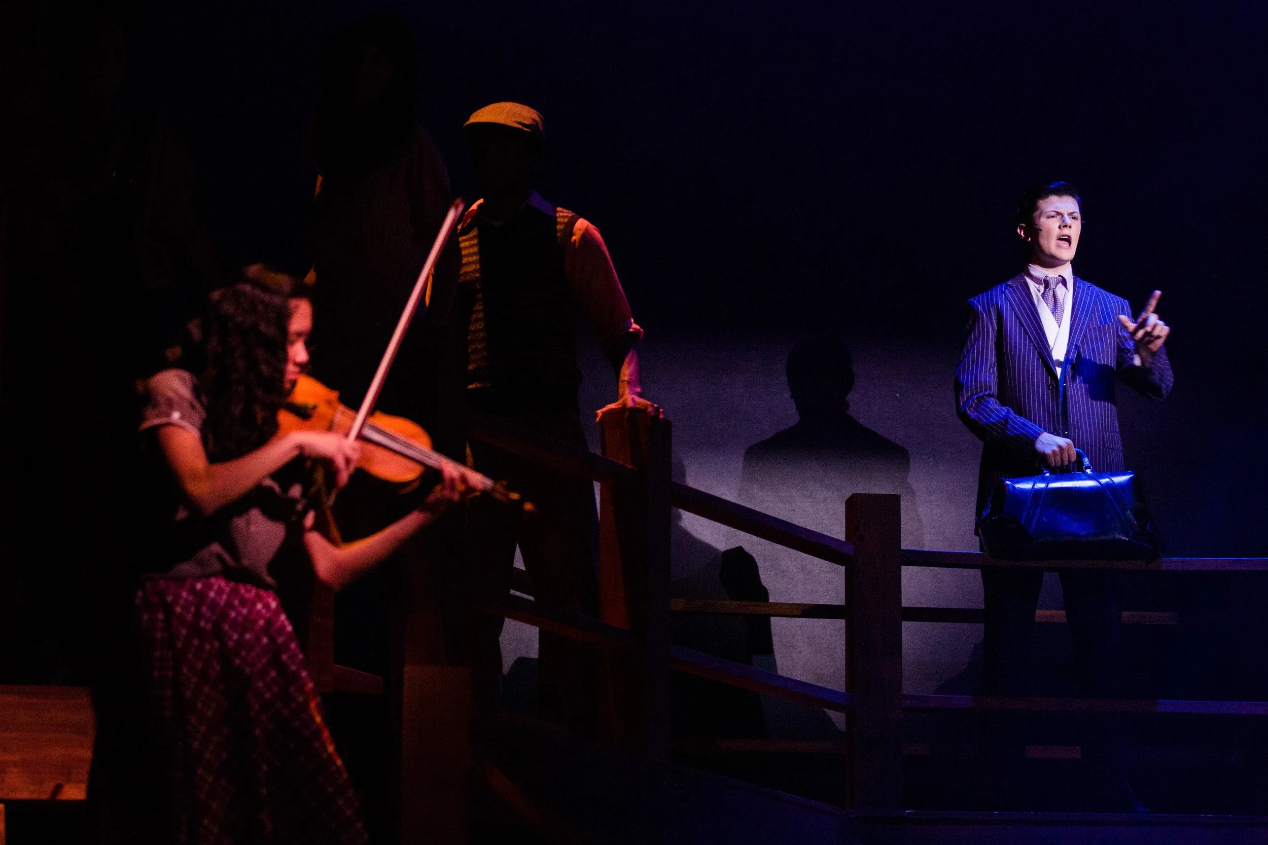A high school production of Bright Star at an independent school in Boston, Massachusetts.