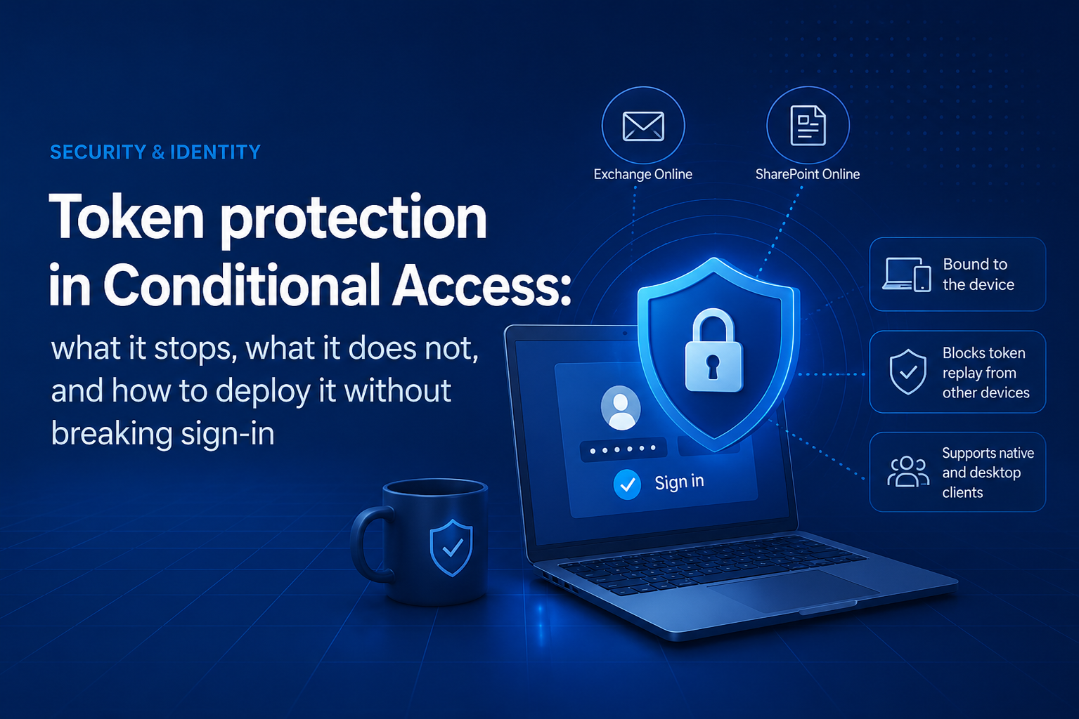 Token protection in Conditional Access: what it stops, what it does not, and how to deploy it without breaking sign-in&nbsp;