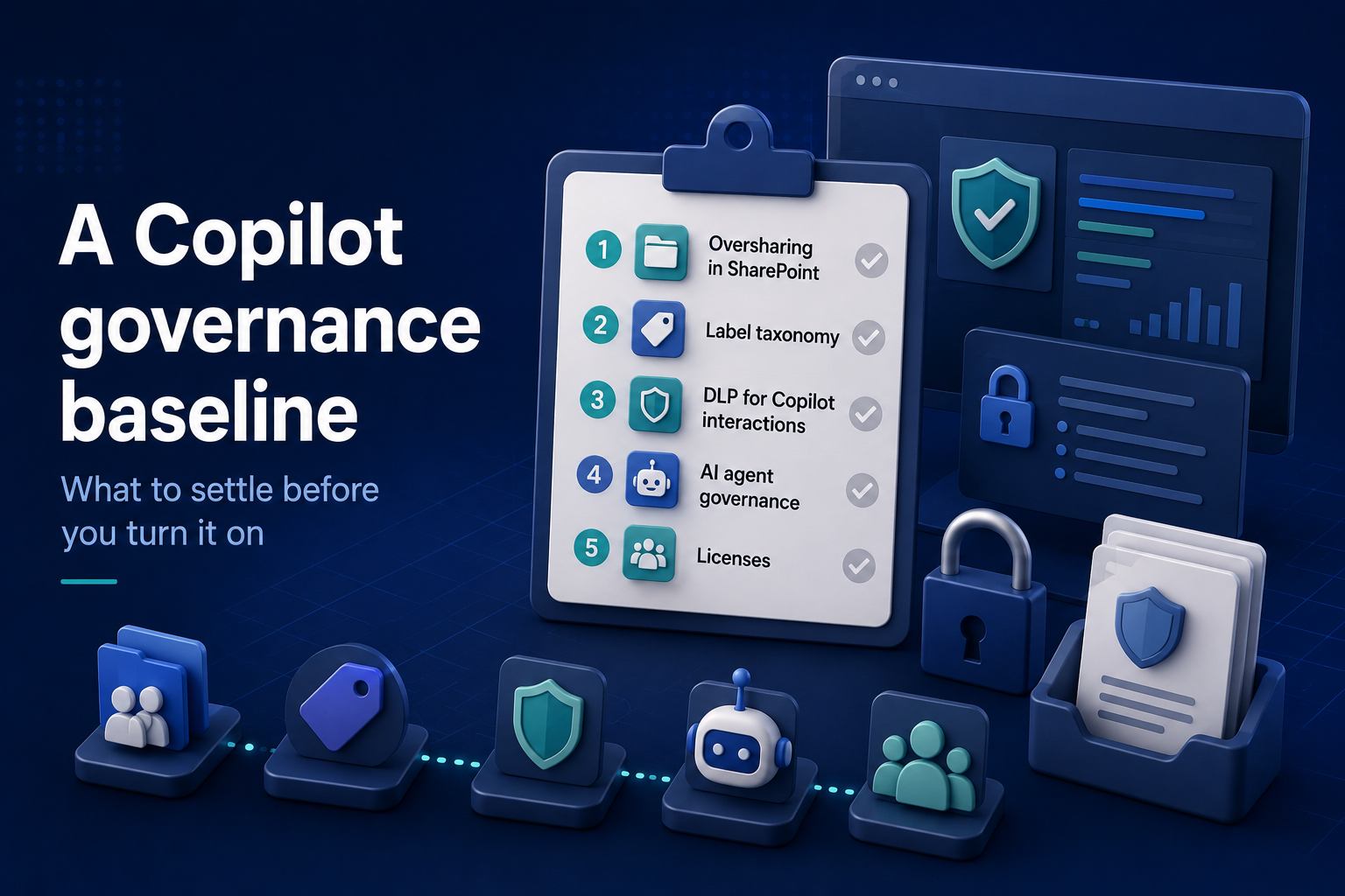 A Copilot governance baseline: what to settle before you turn it on