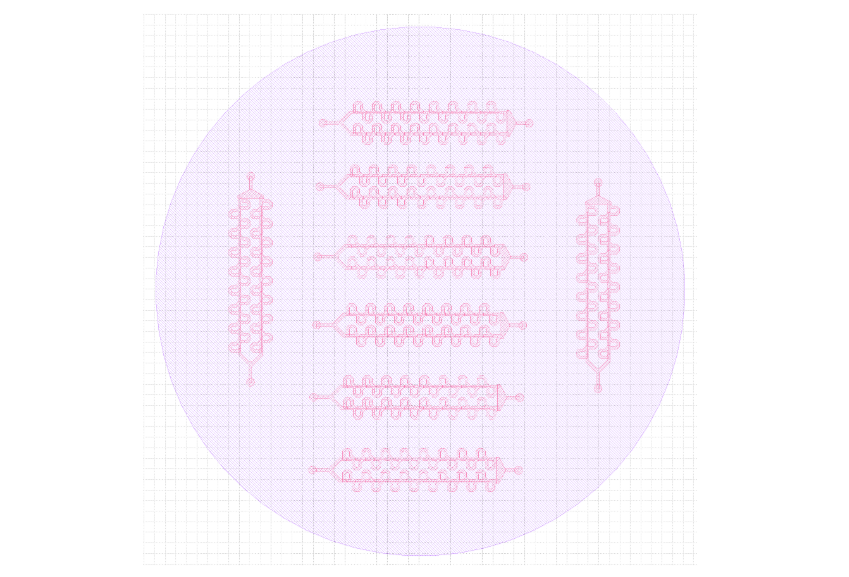 Final microfluidic design.