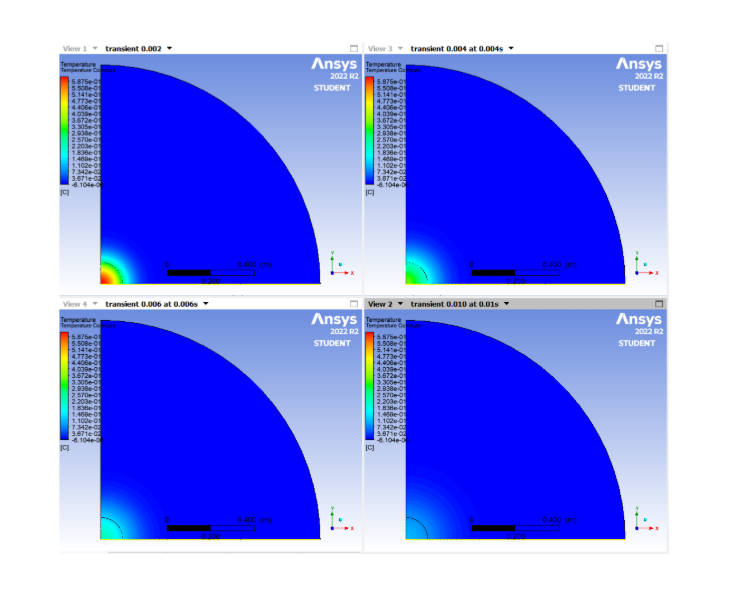 Ideal ANSYS drug diffusion into the brain simulation.