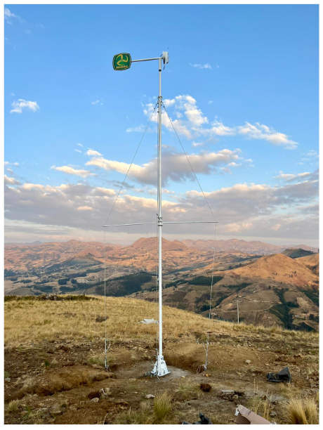 The completed turbine.