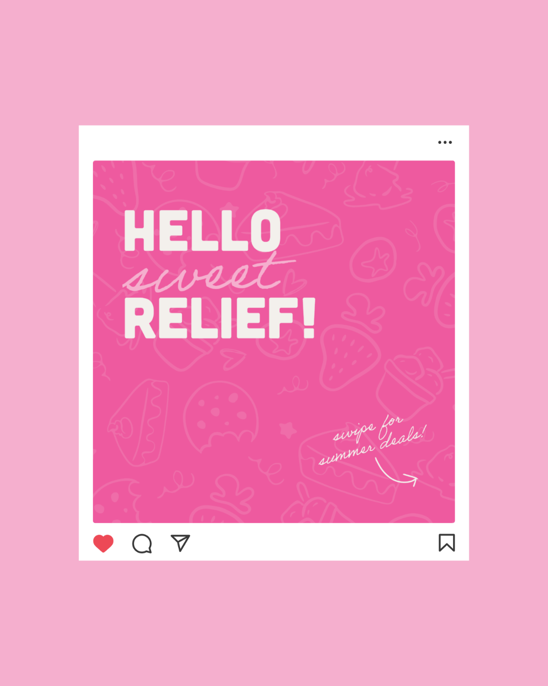 Instagram post design for Sunday
