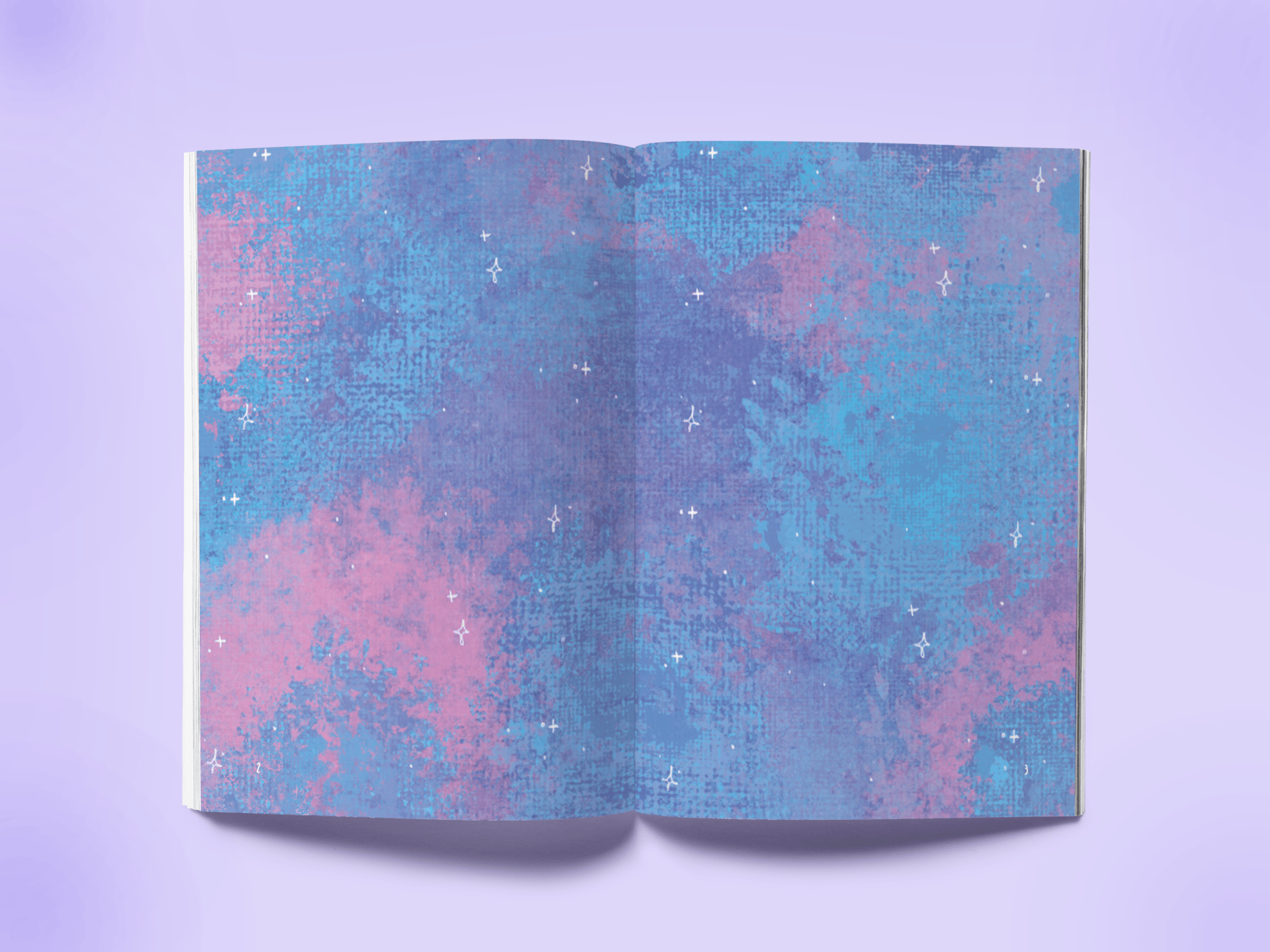 All Astronaut zine spreads.