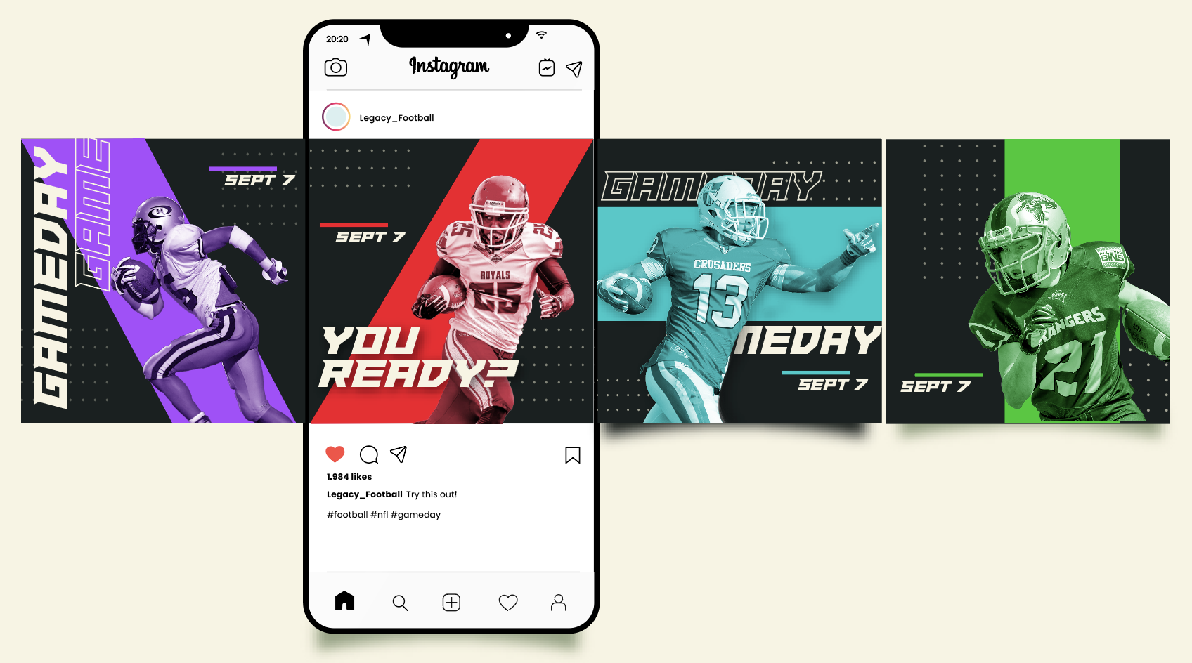 Legacy social media post promotions.