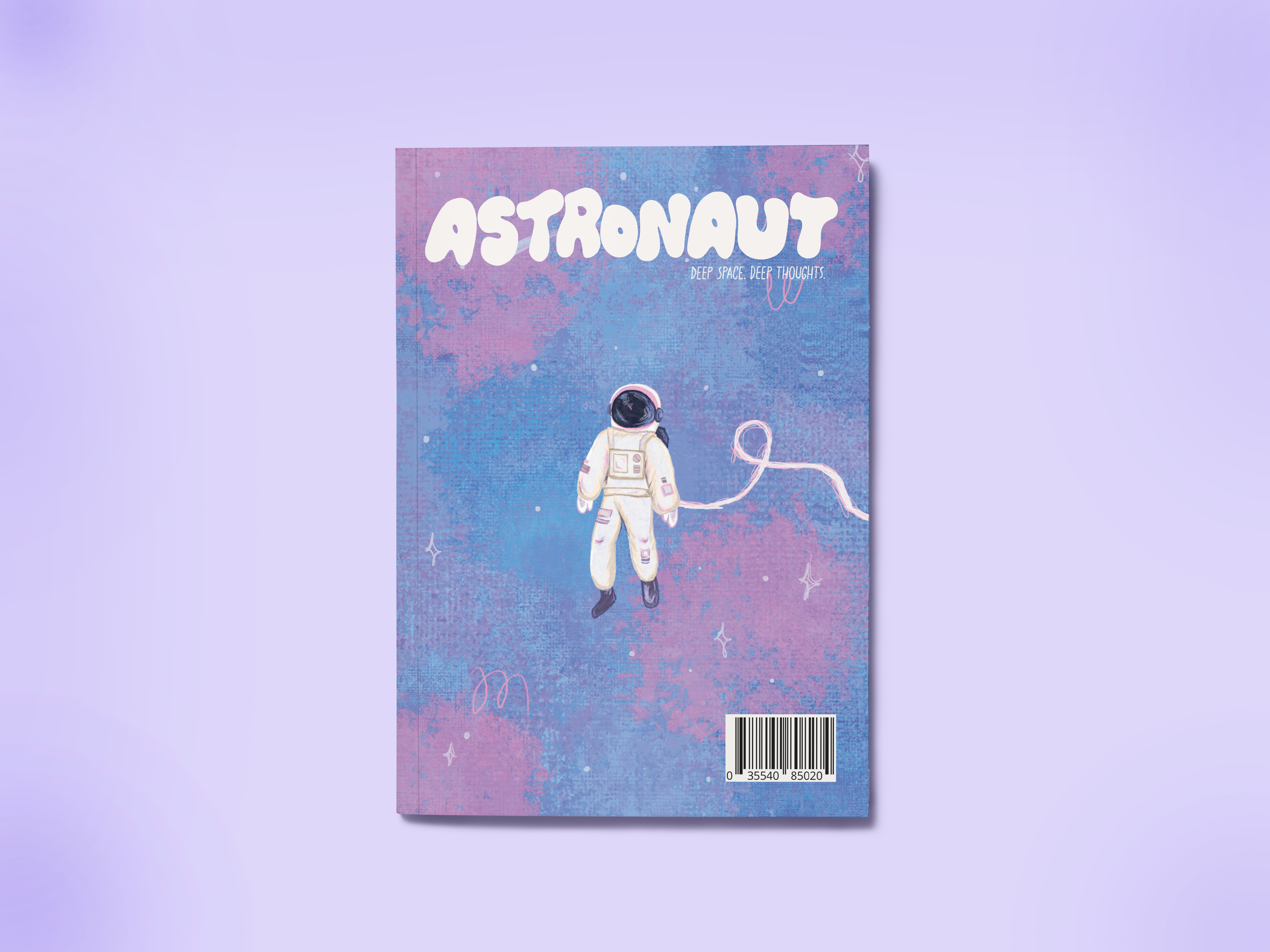 Astronaut zine cover.