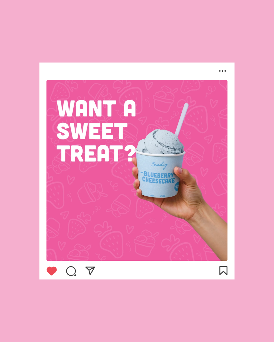 Instagram post design for Sunday