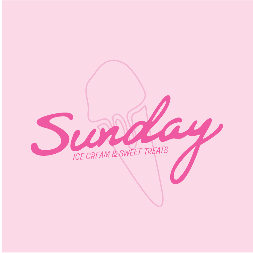 Sunday Logo light pink