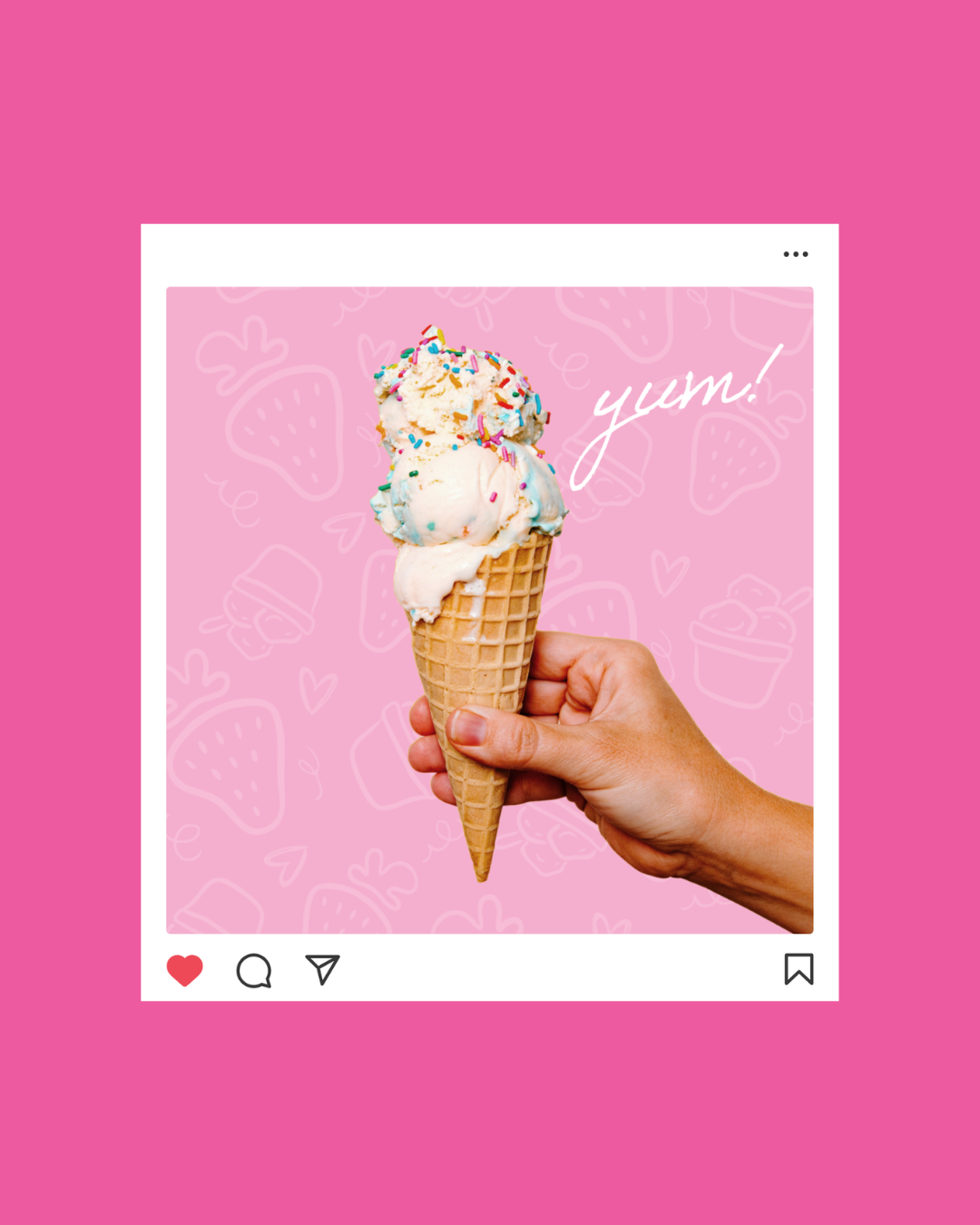 Instagram post design for Sunday