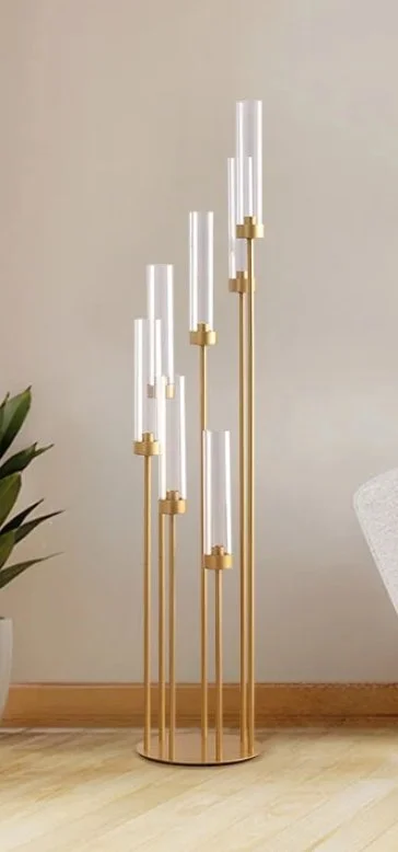 7 Arm Gold Candelabra