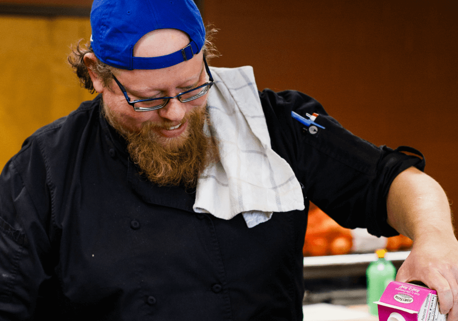 Chef Andrew Thomson of SAID, creating heartfelt food for private events and meals in Columbus, Ohio.