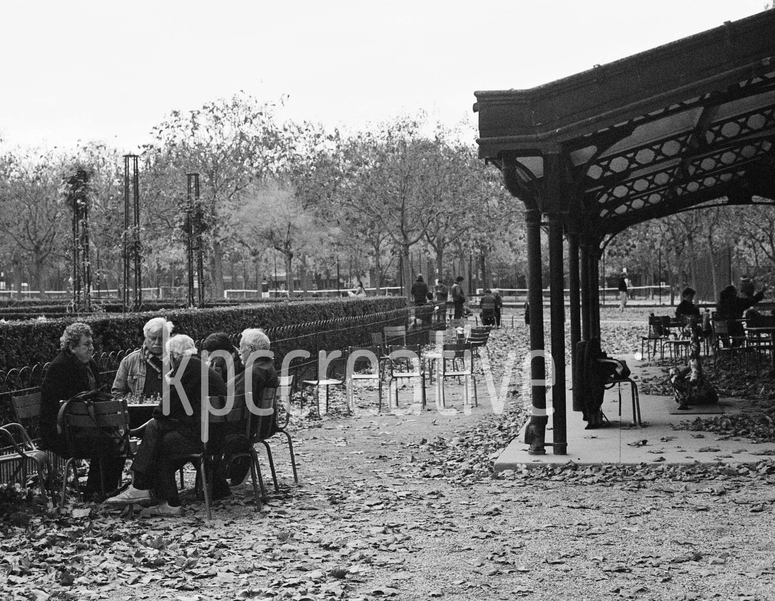 chess match, le jardin de luxembourg
