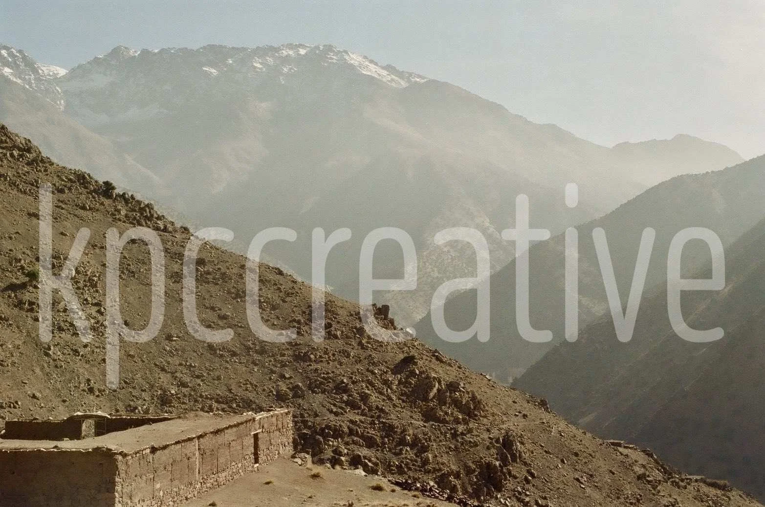 the high atlas, morocco