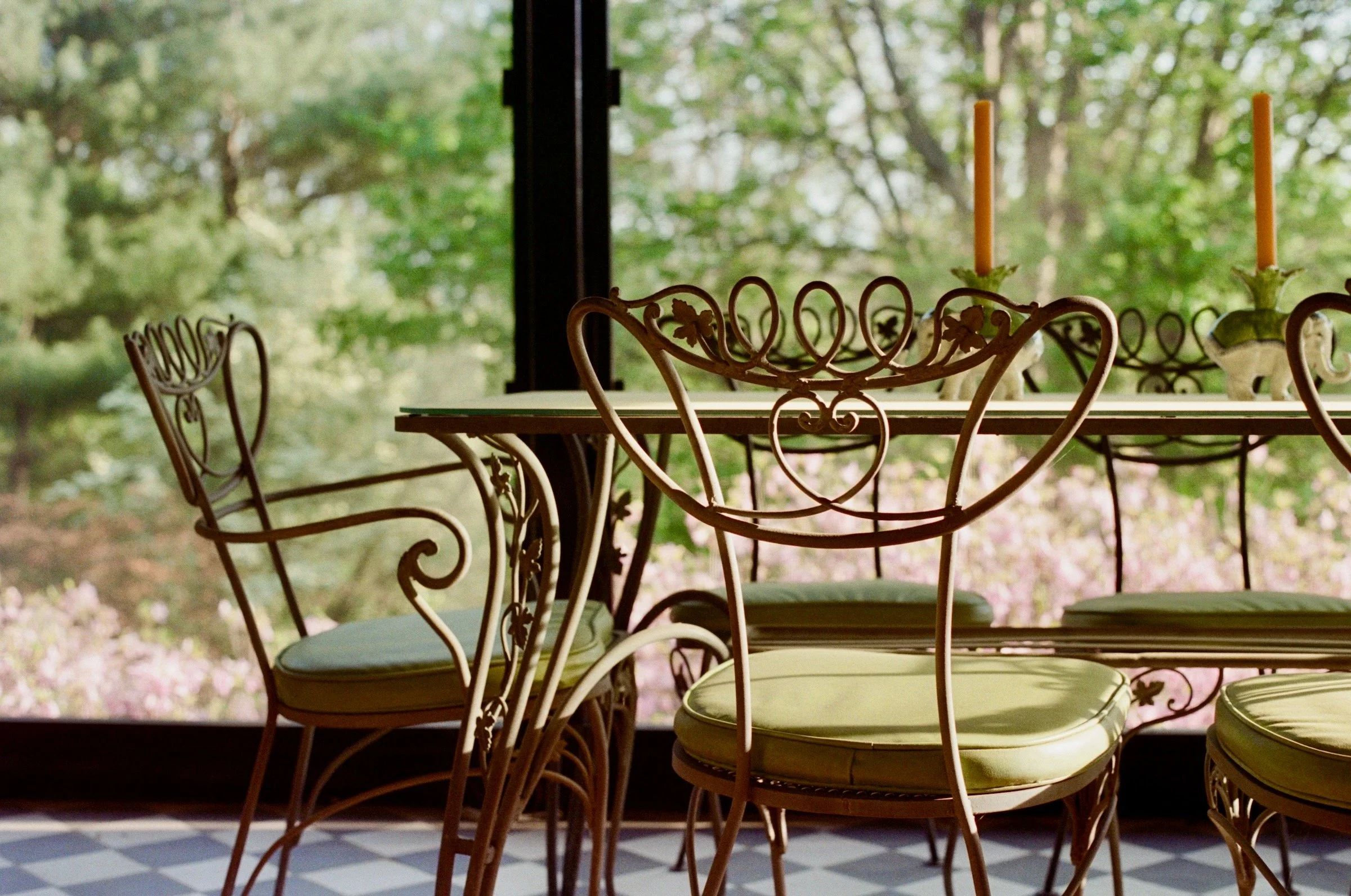 screened-in porch open for the season