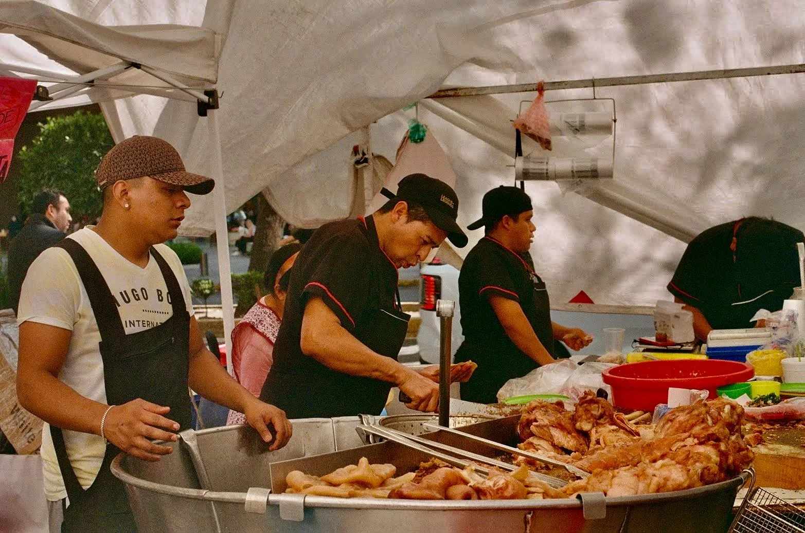 lunchtime in mexico city
