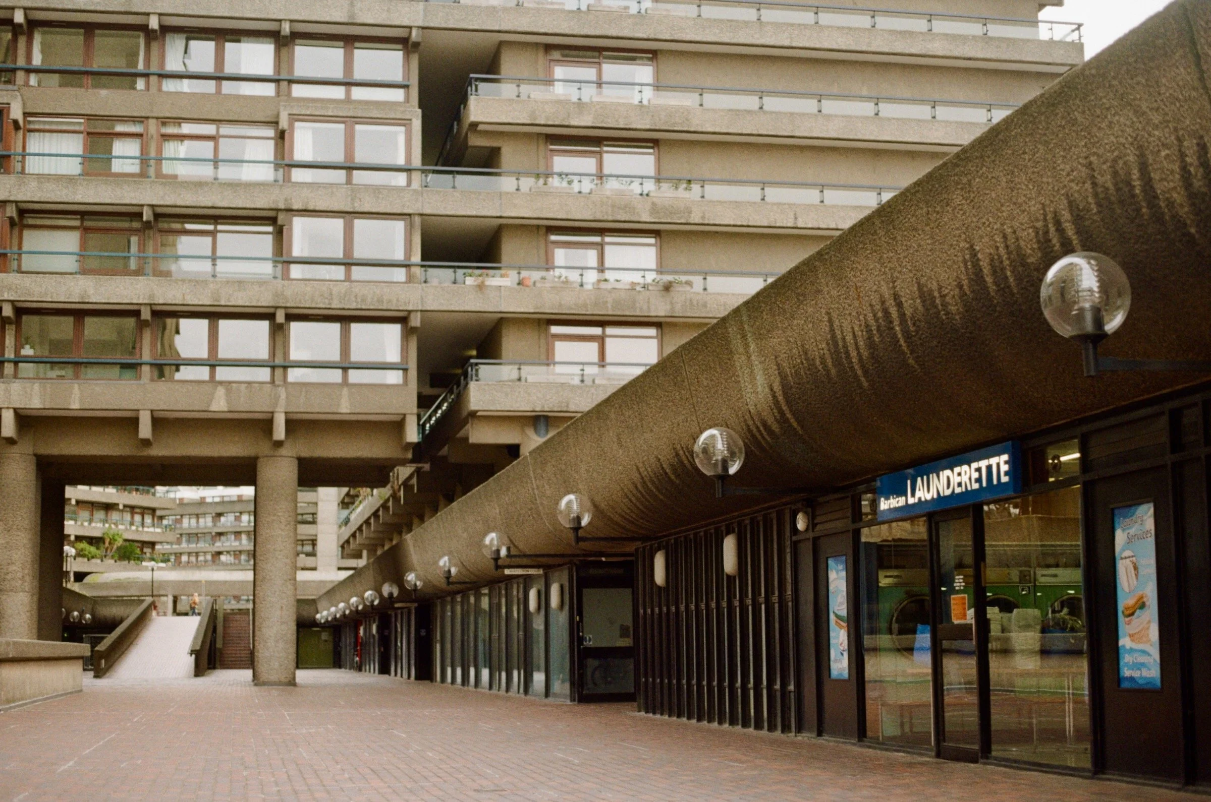 barbican laundromat, london