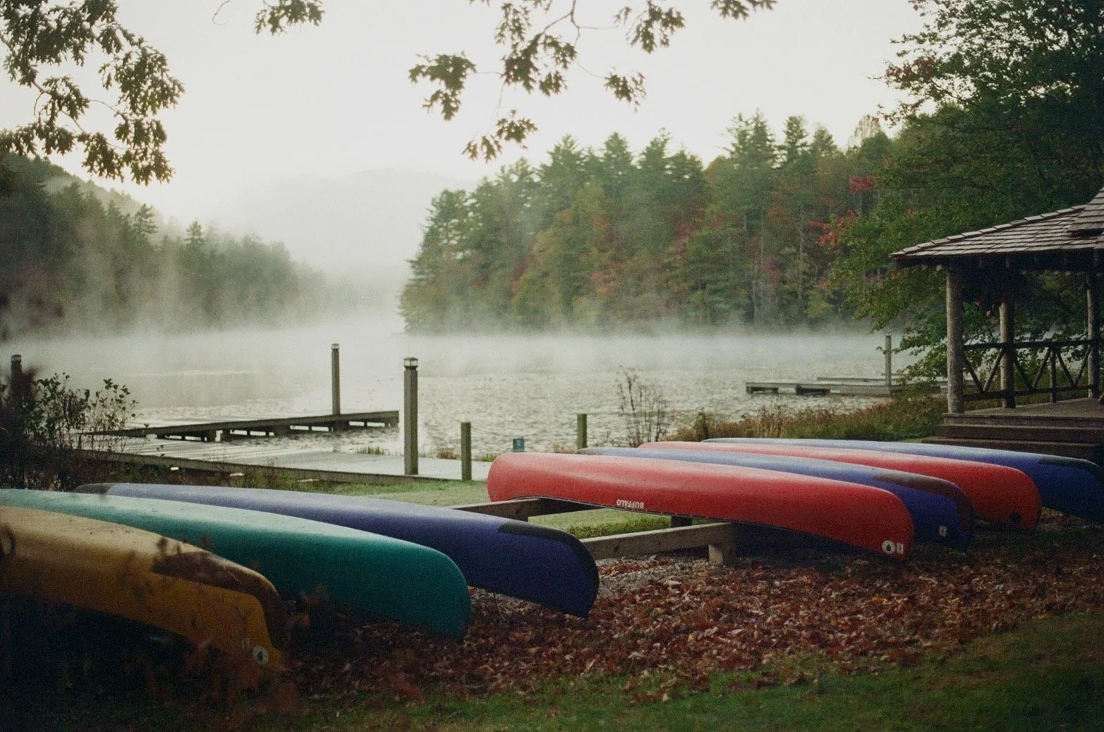boats out of the water for winter