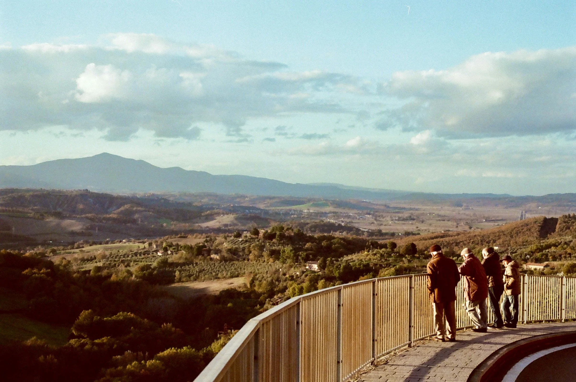 looking south from ficulle, umbria